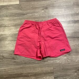 Patagonia Men's Vibrant Pink Athletic Shorts